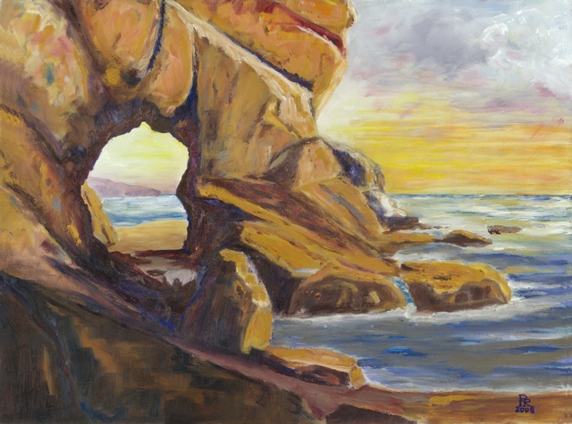 Keyhole at Sunset. 18 x 24, Oil on Canvas. $550.00