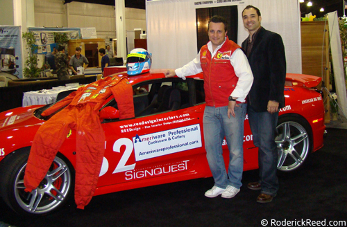 REEDesign Ferrairi with Racecar Driver Costa Bertuzzi